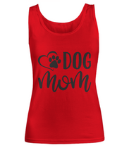 Dog Mom Tank - Red Front